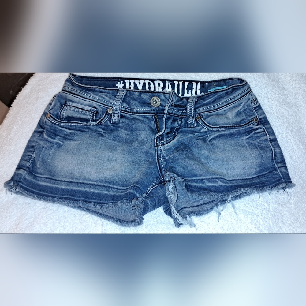Hydraulic blue jean shorts size 0